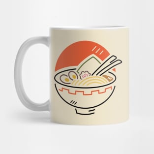 Rising Sun Ramen Noodles Mug